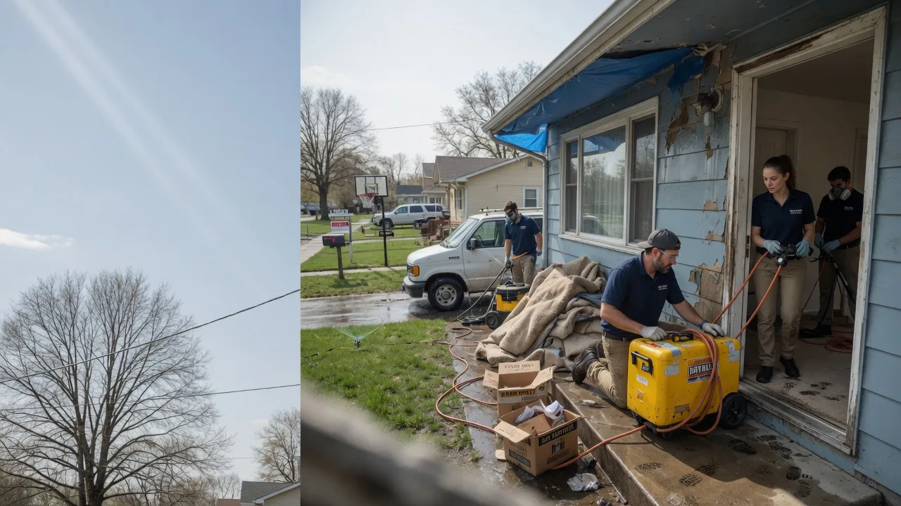 Basement Flood Cleanup in Embarrass, WI near me